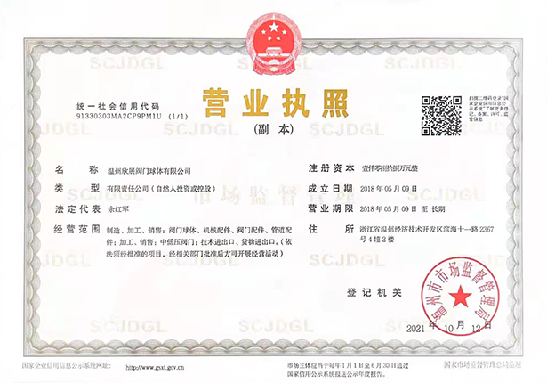 Business license